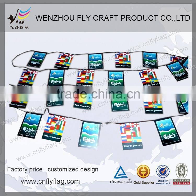 colorful party flags