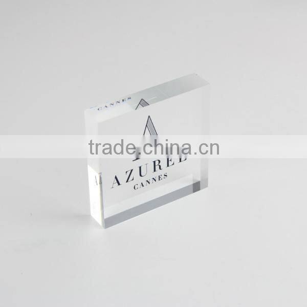 Acrylic crystal paper weight