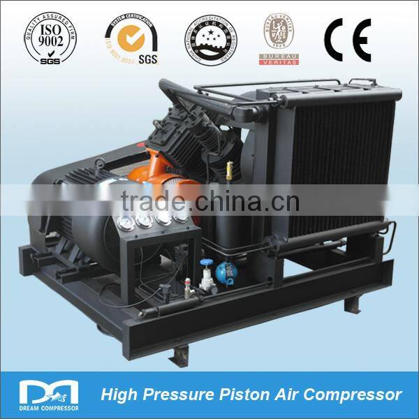 3M3/min 300/400bar 30/40Mpa piston reciprocating high pressure air compressor