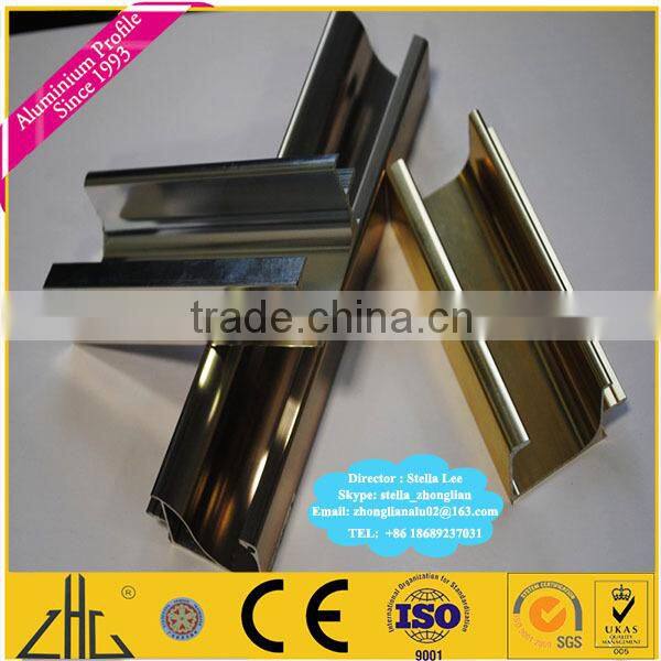 Wow!! extruded aluminium building materials price/aluminio ferroviario puerta de la ducha/polish aluminium shower door rail