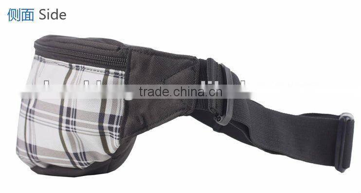 plaid Waist bag