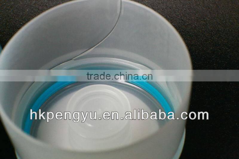 Foil labeled 5 Gallon Bottle closure with two step injection technology