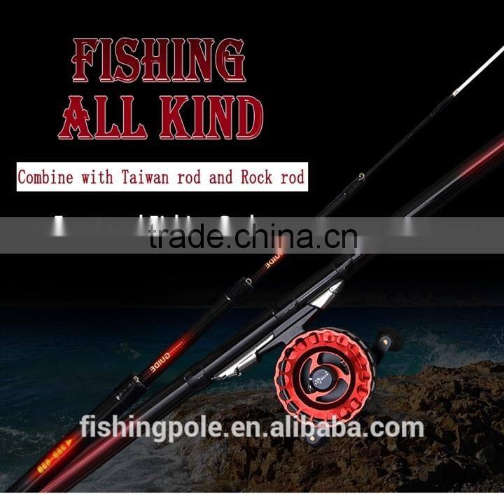 18' 5.4M Carbon Fishing Rod Front Fishing Rod with Fuji Wheel Seat