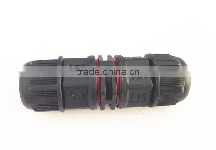 LLT mini power cord screw fixing waterproof cable connector