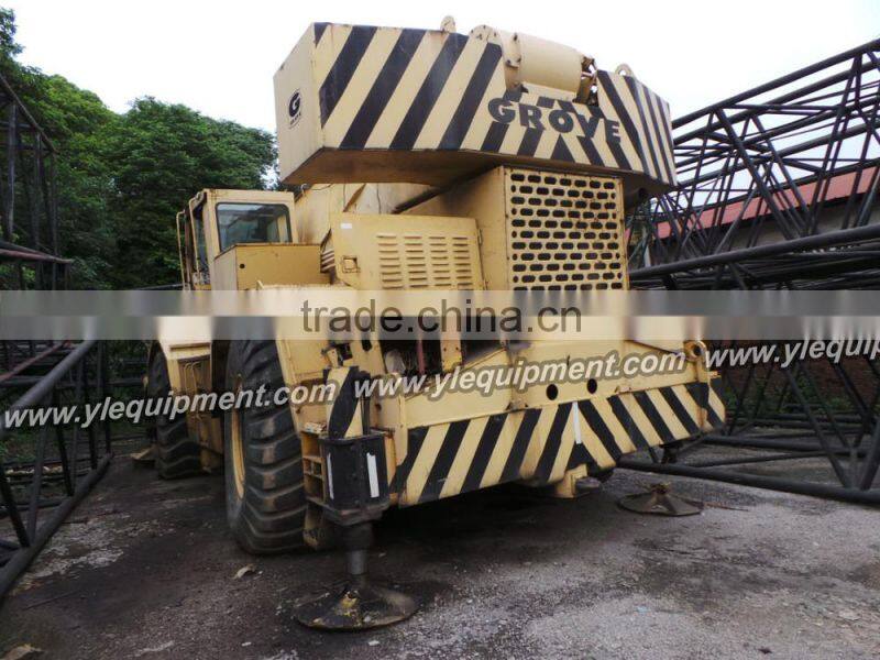 GROVE RT980 80 ton used rough terrain wheel crane