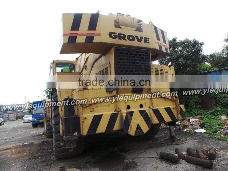 GROVE RT980 80 ton used rough terrain wheel crane
