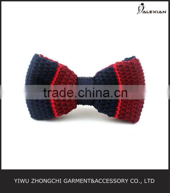knitted woven bowtie