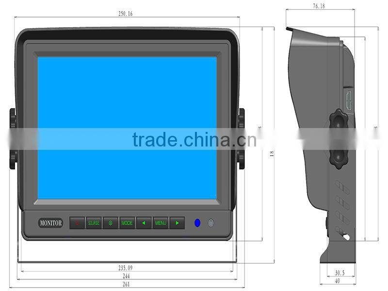 Dual Video Backup Camera System CS-S960TM