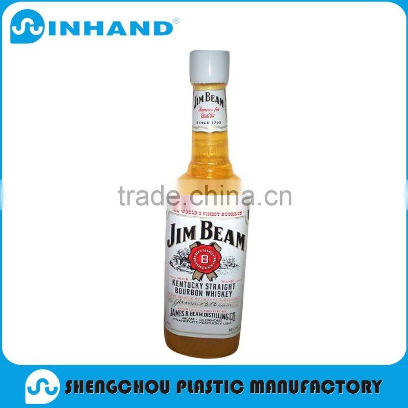 factory EN71 Eco-friendly Promotion blue pvc inflatable drink bottle/pvc hot water bottle