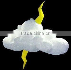 inflatable cloud with LED light decorative inflatable cloud