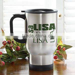 16OZ Double wall stainless steel thermos mug