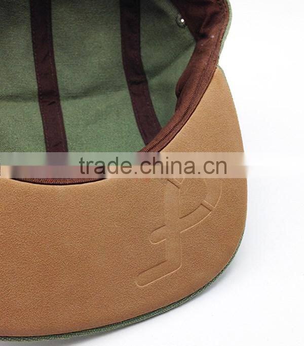 Wholesale Oem Cheap Custom Flat Brim Floral Flat Camper Cap Adjustable