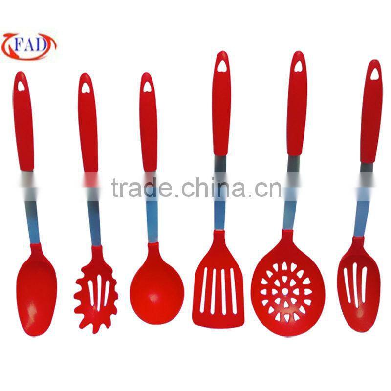 6pcs/set Names of Cooking Utensils,Silicone cooking utentils