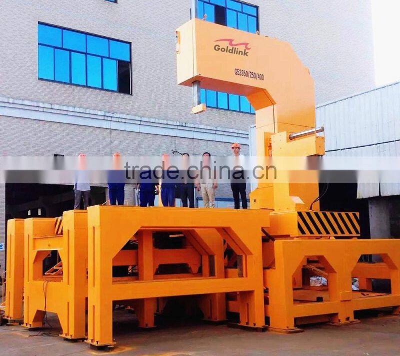 Heavy duty customized vertical band saw machine