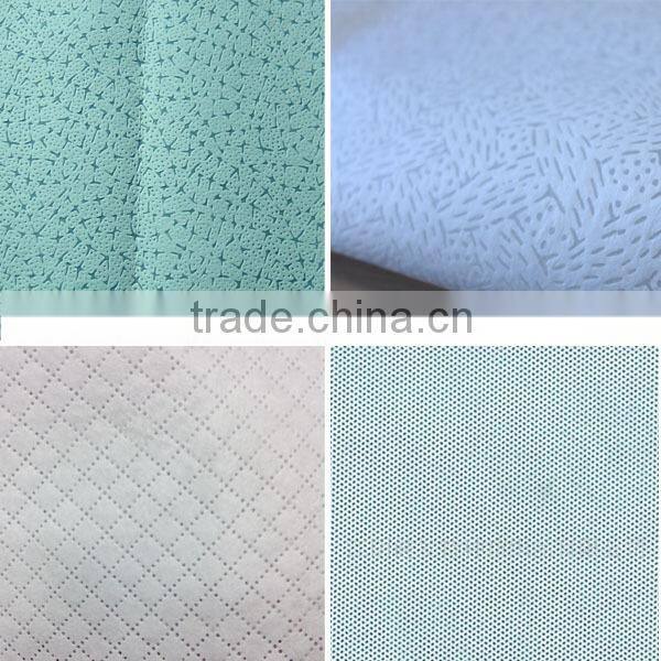 China High quality Disposable super absorbent polyethylene nonwoven fabric
