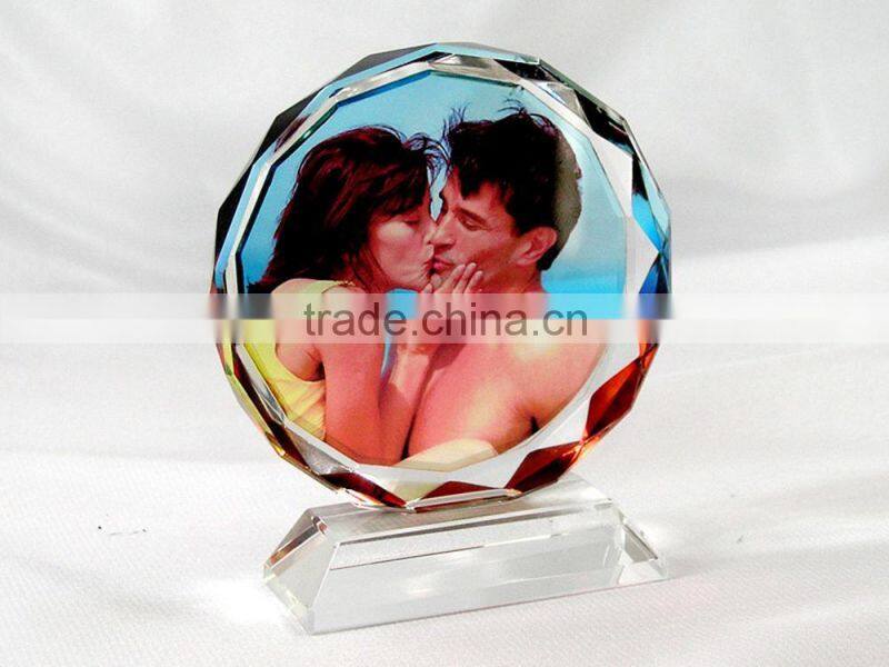 Splendid crystal frame