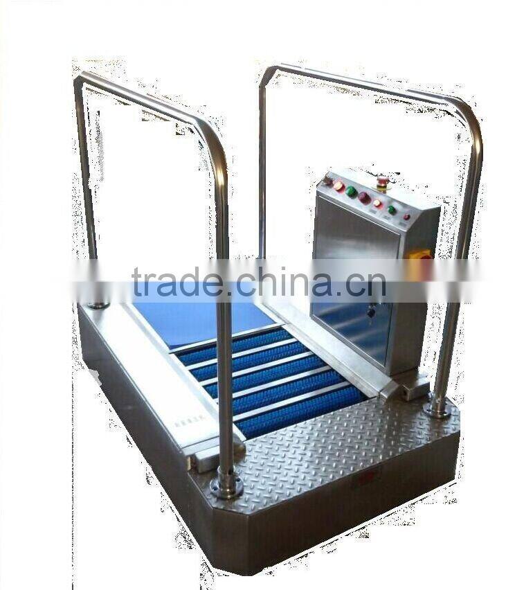 Sole cleaner machine water cleaning use in workshop cycle-cleaning