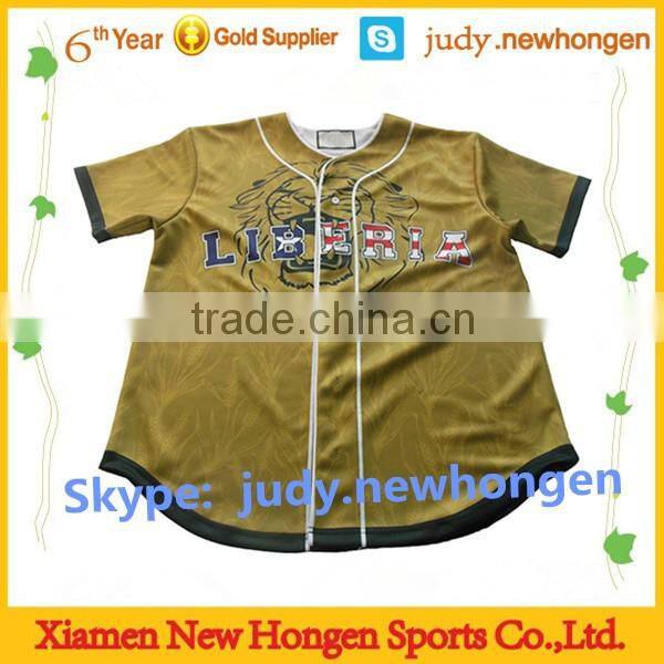 2016 top quality baseball jersey, baseball jersey custom sublimation