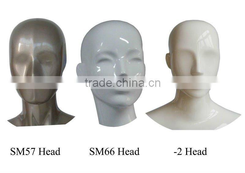 realistic male head mannequin for hat,glasses,scarf or necklace display