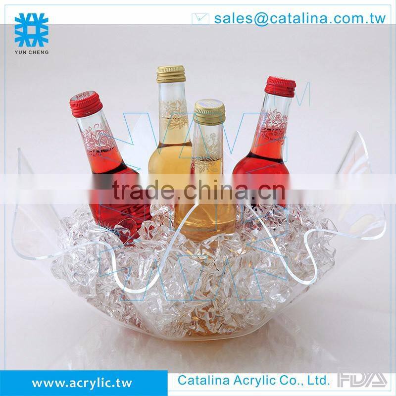 Taiwan Manufacturer High Quality Acrylic Barware Serving Tray