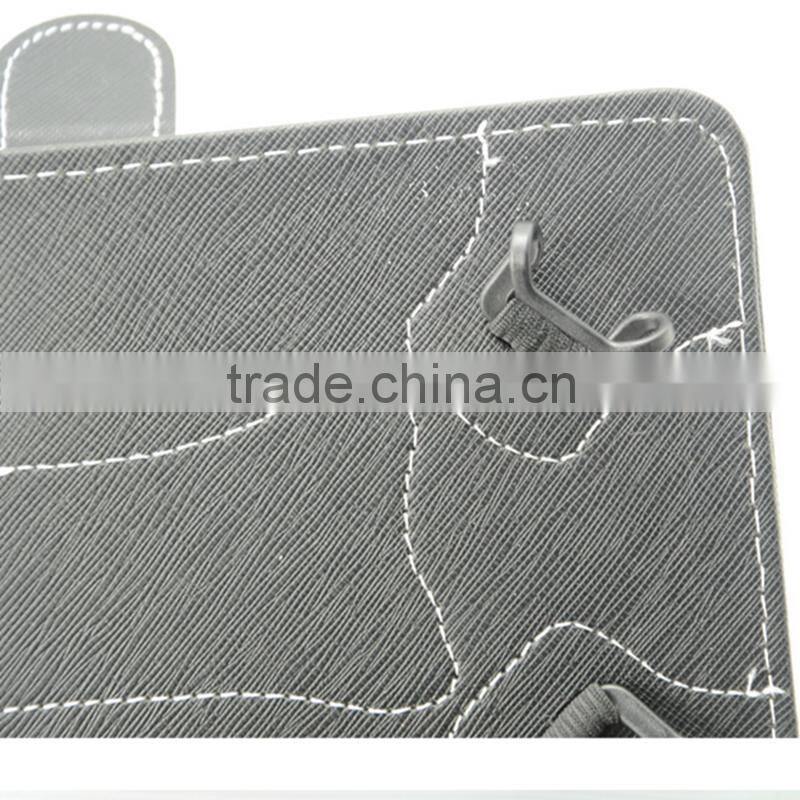 new arrival universal leather flip tablet case with keyboard low price cheap guangzhou