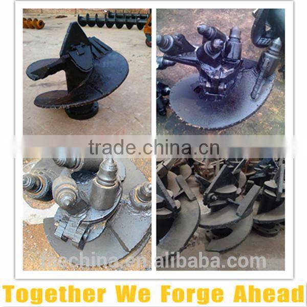 drilling auger with double start head ,customized cutting tooth,hot sales