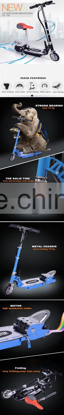 2016 Factory price mini foldable eco escooter