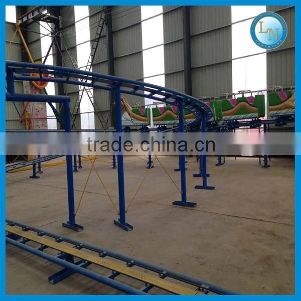 Children / adult Amusement sliding dragon indoor mini roller coaster