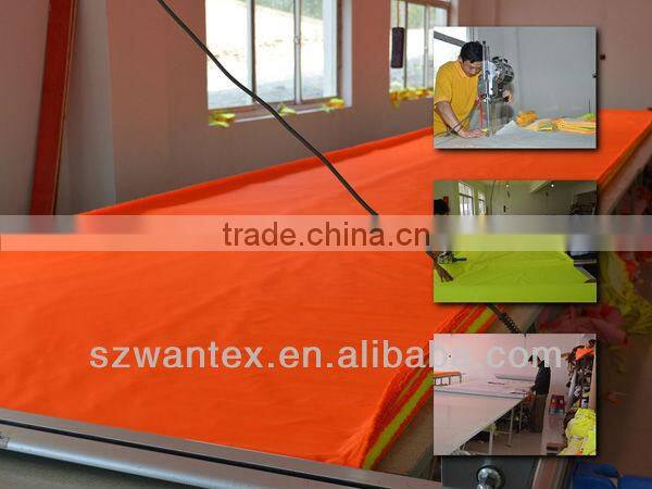 Wholesale Hot selling fashion reflective raincoat black industrial waterproof rain coat