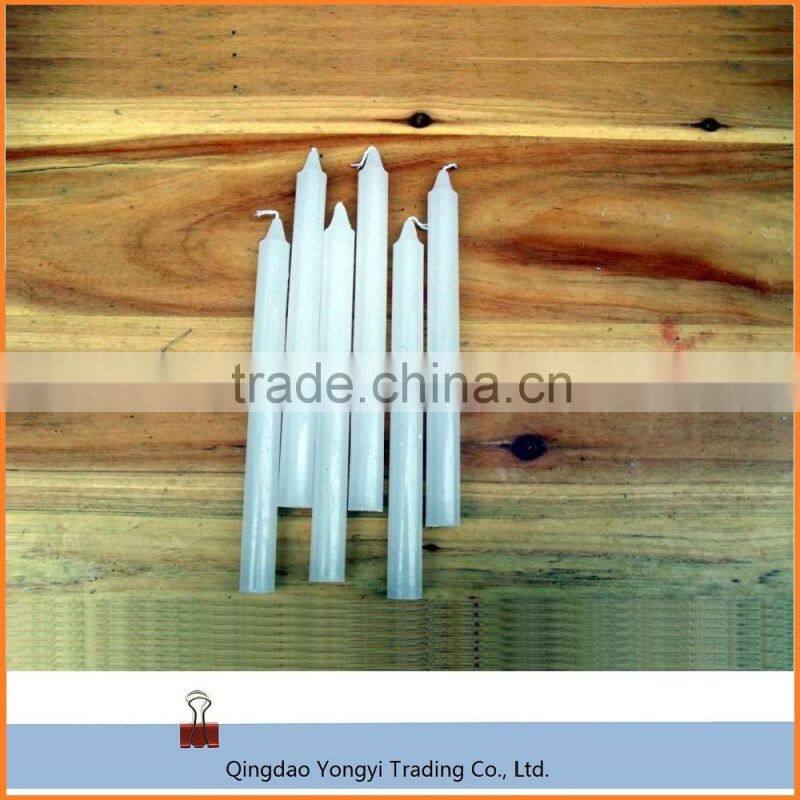 White Candle for daily use/ Bright Candle/ Paraffin Wax Candle