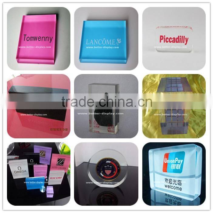 custom unique professional acrylic desk name plates