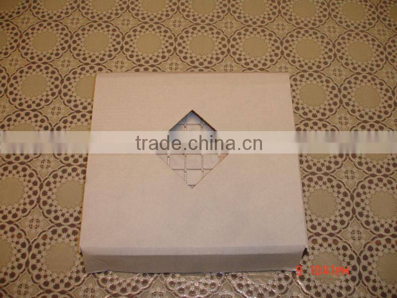 dark emperador brown marble mosaic tile