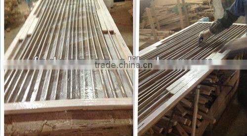 100% solid economic oak wood doors