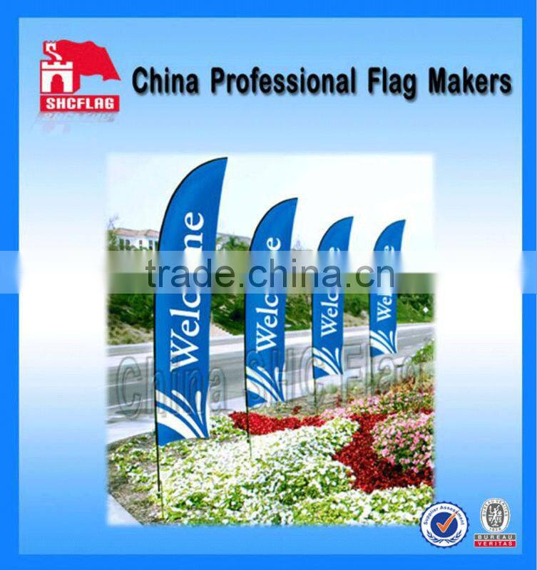 dye sublimated feather flags street pole banner street pole banner holder