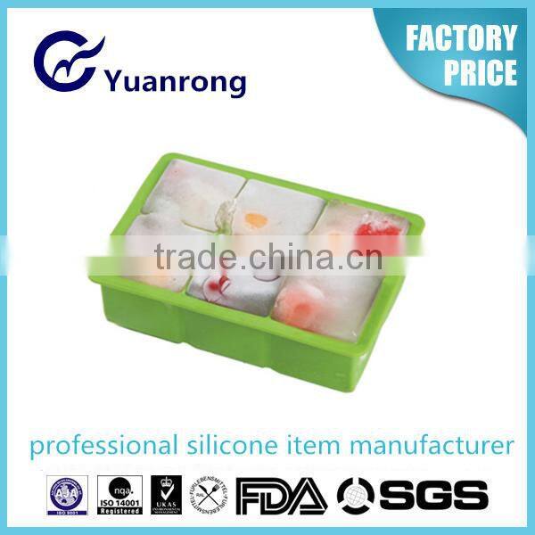 Silicon Mold of Ice Cube Trays Popular Jelly and Icecream Mold