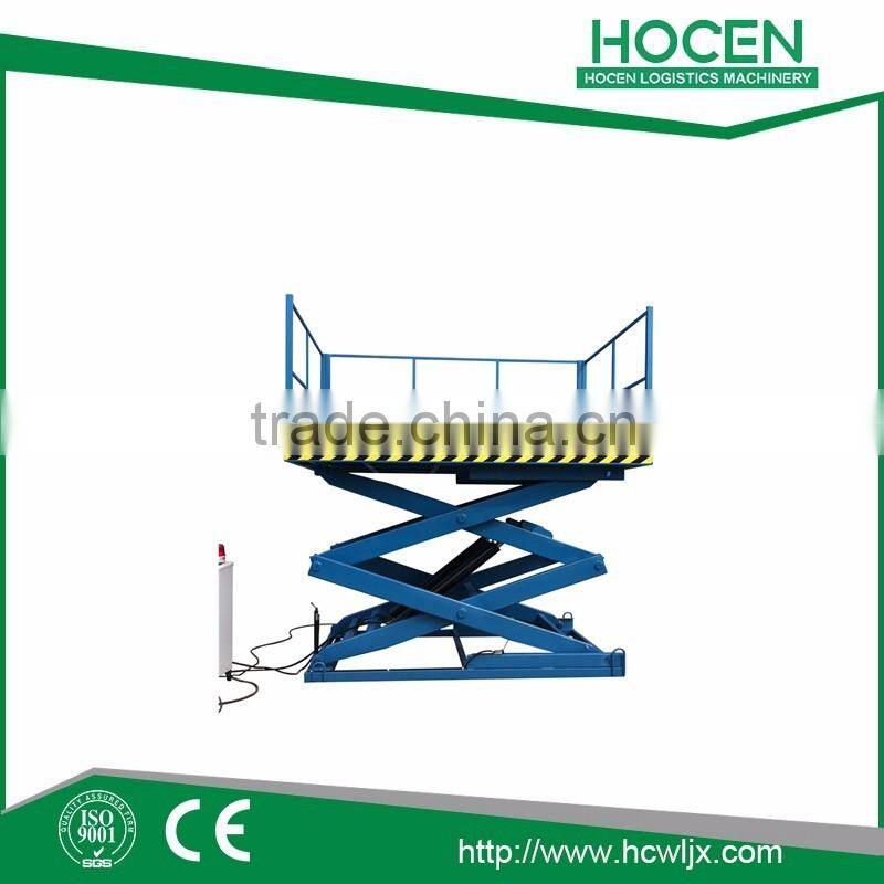 Customized Stationary Hydraulic Scissor Lift table
