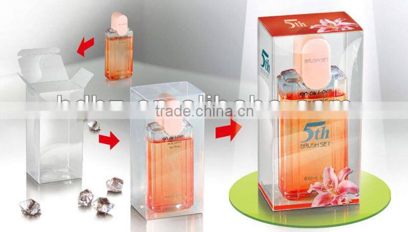 High quality plastic printed cosmetic boxes with logo