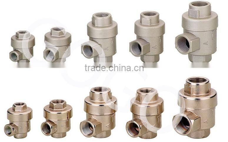 Pneumatic quick exhaust valves Check Valve vacuum brass