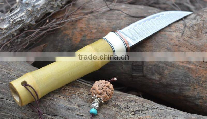 Doshower tool cutter with chef knife set of damascus steel hunting knife