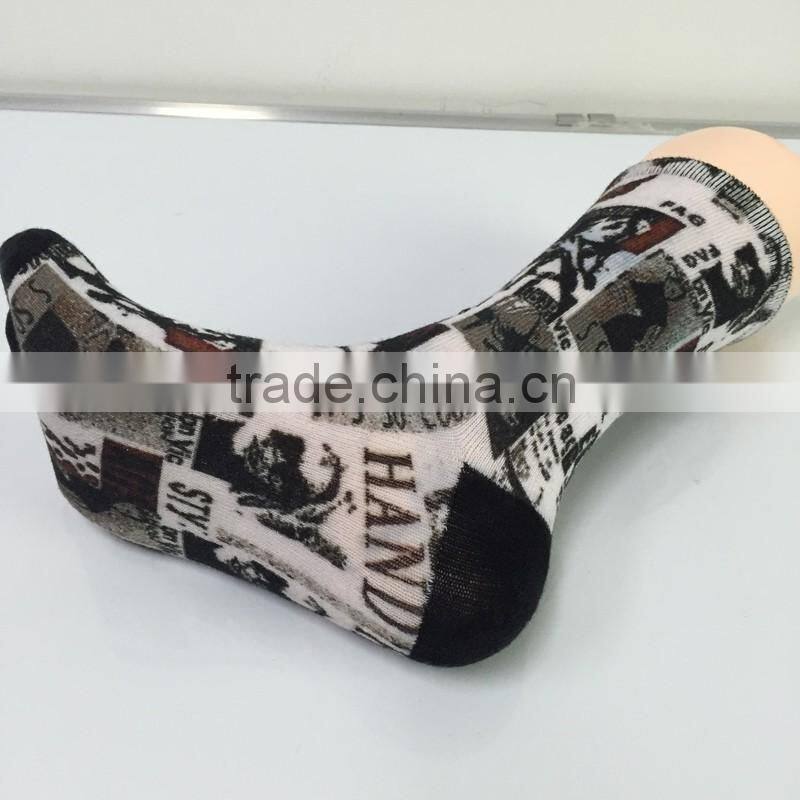 GSP-119 new style custom 360degree digital colored unisex sublimation socks
