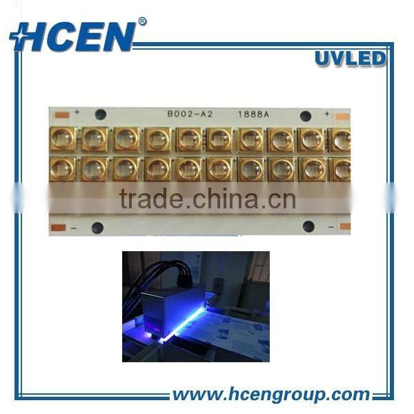 High current/ 365nm Solution (4W/cm2 at 365nm)Chip on board 100w 365 uv led