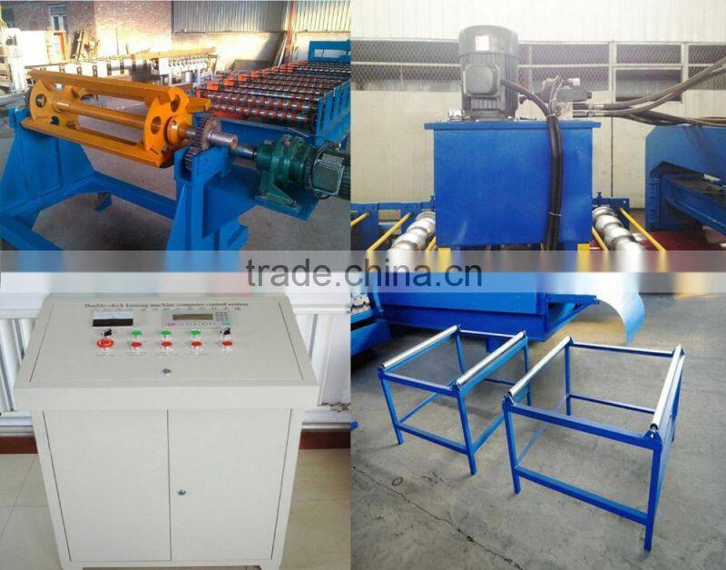 HOT SALE! China Zinc Metal Roofing Roll Forming Machine for Roof Tiles Making