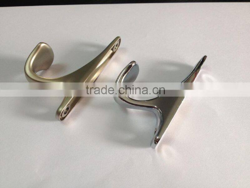 2016-2017 high quality zinc alloy chrome furniture hardware chrome hook