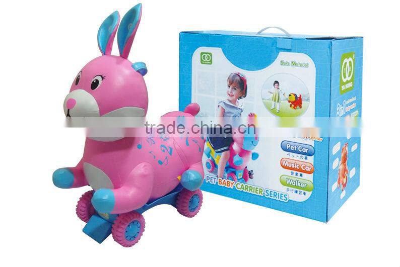 new kids toys for 2014.baby learning walker.the rabbit style.