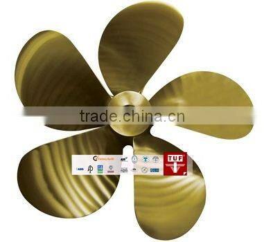 marine rudder propeller/ marine bronze propeller