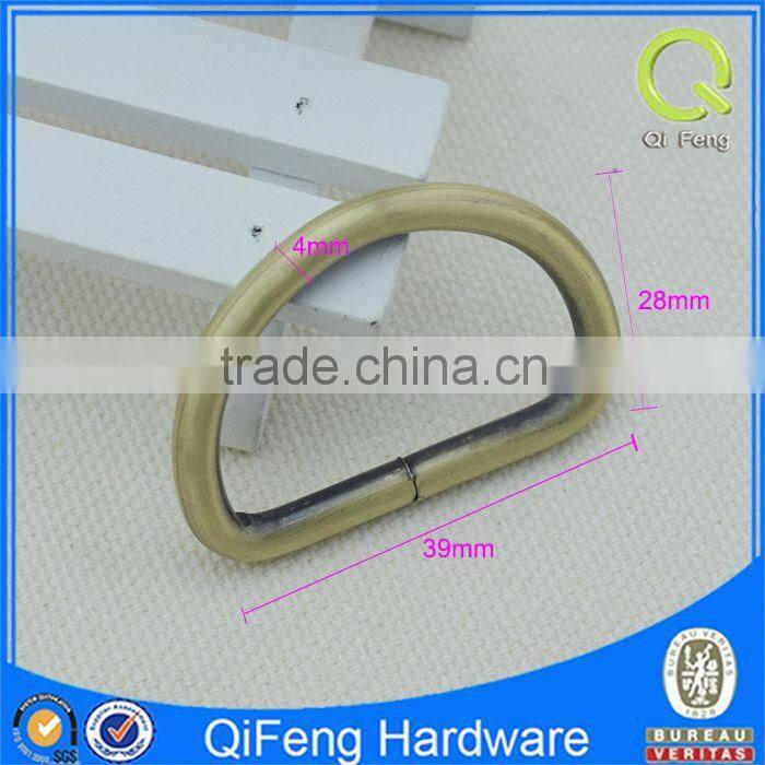 88 bag rectangle ring ,metal antique style d ring