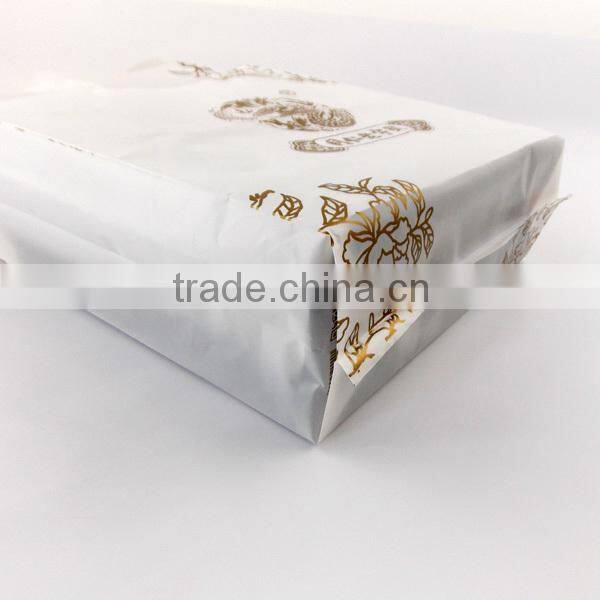 2016 customized printing side gusset PO plastic bag made in Guangzhou