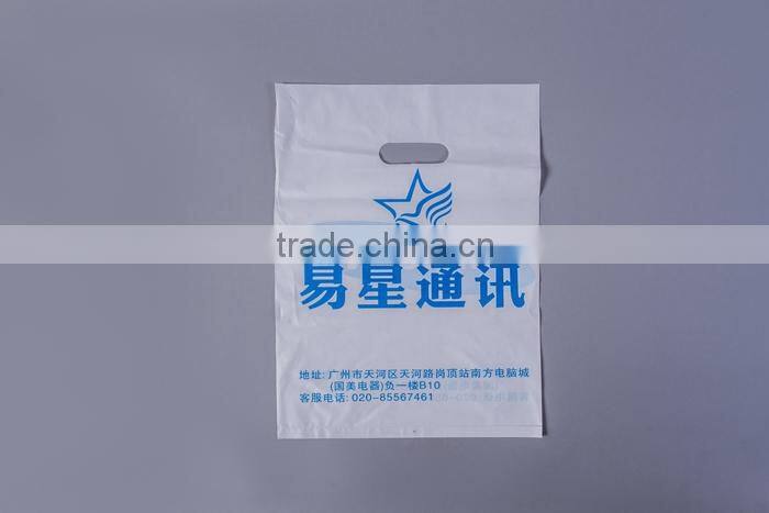 Cost Effective Custom Print Classic Die Cut A4 Plastic Bag Printing
