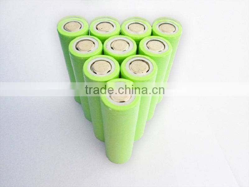 pure ternary high discharge rate Li-ion battery 18*65mm 2000mAh for electric vehicles