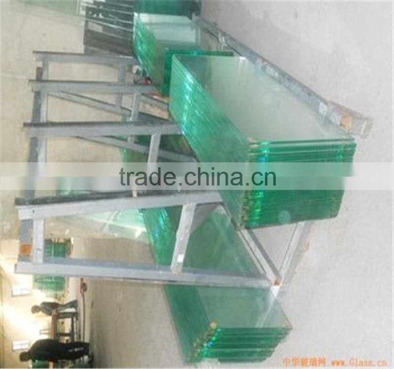 regular and irregular shape flat curved leading manufacturer tempered glass with hole